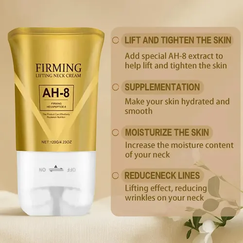 Wsj Crema Reafirmante Para Cuello Ah-8, Reafirmante Y Tensor