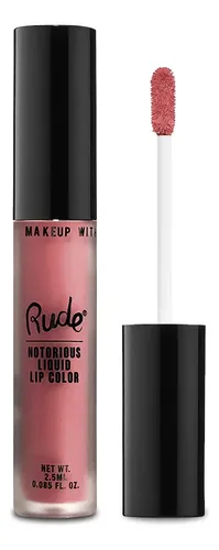 Labial Líquido Rude Cosmetics Notorious Rich Larga Duración Tono Going Topless Acabado Mate