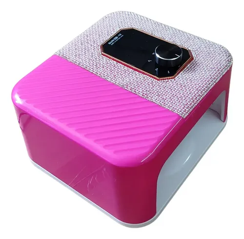 Uñas de gel Sun Ab13 de 288 W LED UV Booth con piedras rosas brillantes