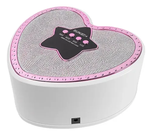 Cabina Para Uñas Profesional Sun Bt-6 Uv/led 288w Con Strass