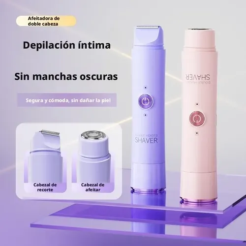 ~depiladora Íntima Mujer Rasuradora 2 En 1 Portátil@.