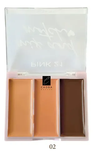 Paleta De Correctores Y Contornos Pink 21 Tono 02