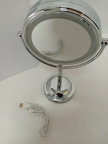 Espejo De Pie Con Luz Para Maquillaje