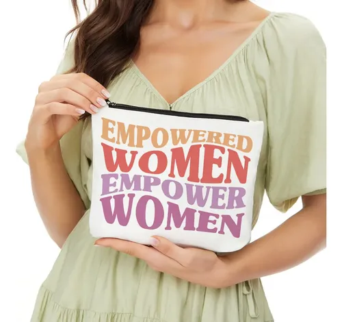 Bolsa De Maquillaje Jiuweihu Empowered Women Empower Women Q