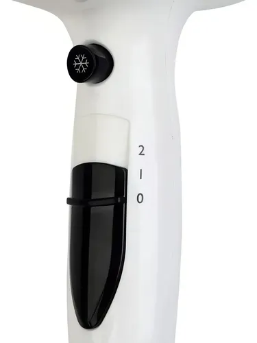 Secador De Cabello Top House 1800 W Blanco Con Aire Frío Y 2 Velocidades