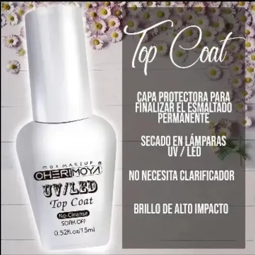 Top Coat Y Base Coat Cherimoya Semi 15 Ml