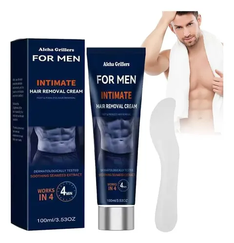 Crema Depilatoria Para Hombres Alcha Grillers 100 Ml