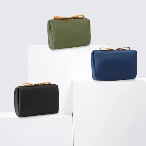 Bolsa De Maquillaje Pequeña, Bolsa De Maquillaje Con Verde