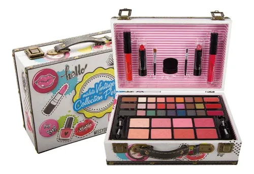 Set De Maquillaje Profesional Miss Young Valija Completa
