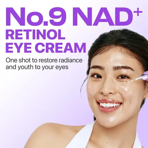 Contorno De Ojos Retinol Nad+ Antiarrugas 10 Ml Todo Tipo De Piel Día/noche