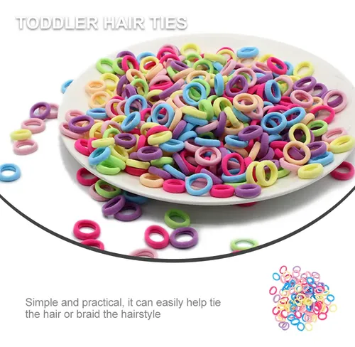 / 300 Unidades De Cintas Elásticas For El Pelo For Niños, Z