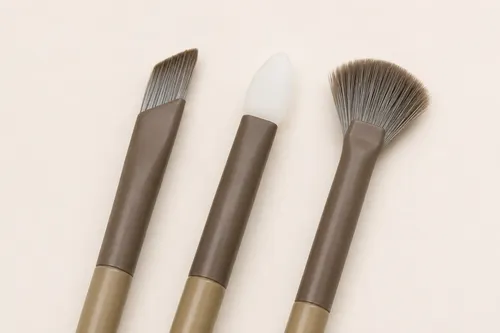Set De Brochas Para Ojos City Girl X3 Maquillaje Profesional