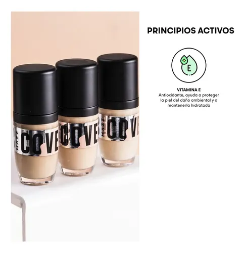 Corrector Liquido De Ojeras Mazz Cover Tono Almendra Oscuro