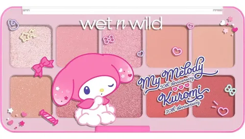 Paleta De Ojos Y Cara My Melody Kuromi Cozy Cuteness