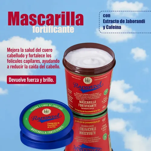Kit Capilar Crecimiento Lola Rapunzel Máscara + Tónico