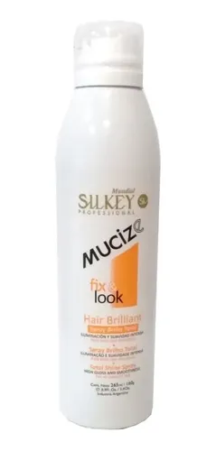Spray Brillo Capilar Peinados Cabello Silkey X 265 Ml