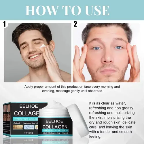 Cosmetics Crema Colágeno For Hombre Crema Antiedad Hombres
