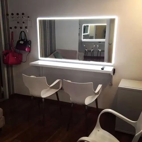 Espejo Led Dimmer Touch Táctil Central Maquillaje 45x55cm!!