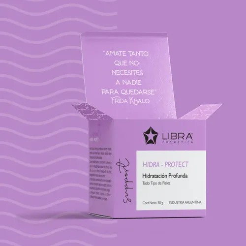 Crema Gel Hidra Protect Hidratacion Todo Tipo Piel 50g Libra Momento de aplicación Día/Noche Tipo de piel Todo tipo de piel