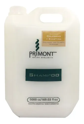 Shampoo Y Acondicionador Colágeno Y Elastina Primont X 5 Lts