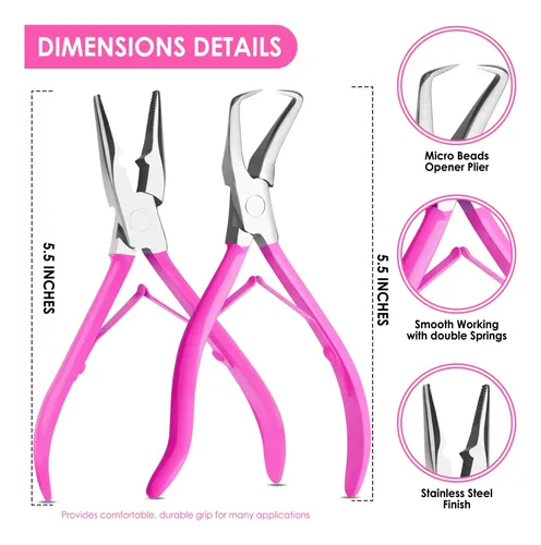 Set De Herramientas Para Extensiones De Cabello Beauty & Cra