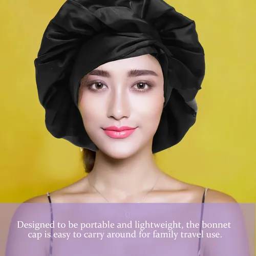 Gorro De Ducha Para Mujer Con Lazo, Gorro De Baño Elástico G