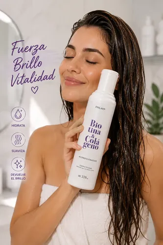 Acondicionador Frilayp Biotina Y Colageno Fortaleza X370ml