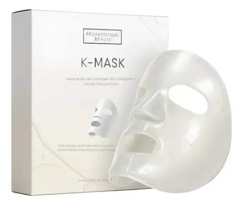 Kit X4 Mascarillas Hidrogel Tipo Coreana Antiage Hidratante