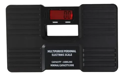 Báscula De Baño Digital Con Pantalla, Escala Corporal, Peso