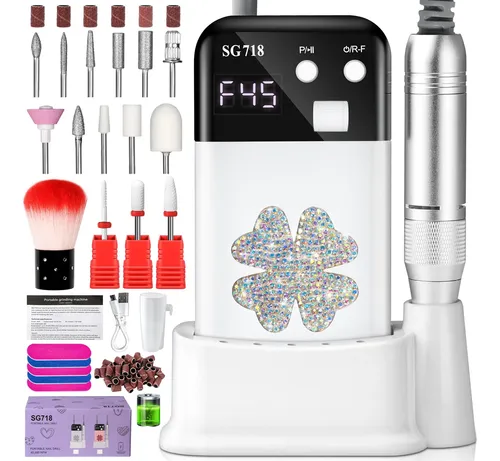 Lijadora De Uñas Eléctrica Portátil Motor De Lijado 45000