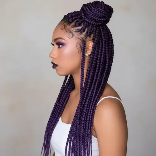Extension Pelo Kanekalon Térmico Trenzas Africanas A35 Kpop