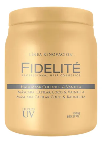 Mascara Capilar Coco Y Vainilla X Kg Fidelite Mascarilla