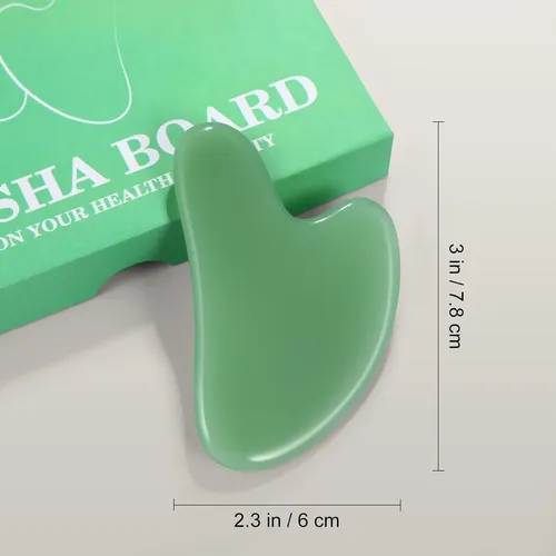 Piedra Gua Sha Facial Para Masaje Rosa