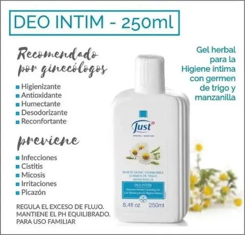 Just Deo Intim Para La Higiene Íntima