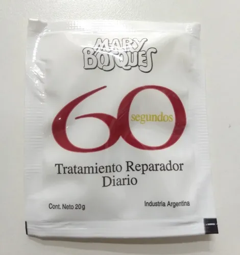 60 Segundos X 20grs Mary Bosques X 36 Und