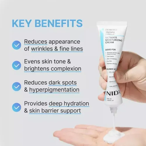 2 Unidades Nida Crema Hidratante Antiedad 100ml