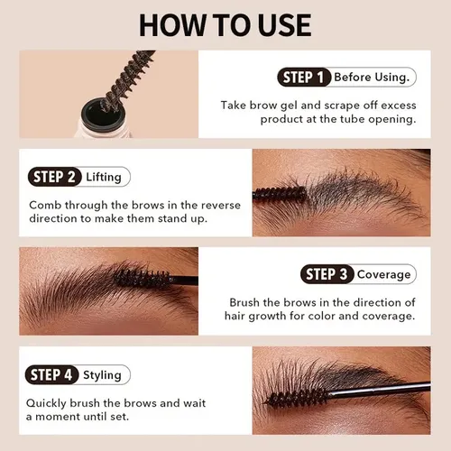 Gel Para Cejas Vignna Waterproof Chocolate Formula
