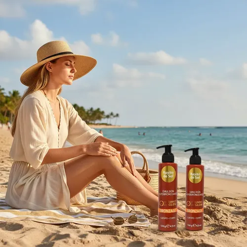 Autobronceante Emulsion Rayito De Sol X2 Unidades