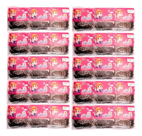Pack X 10 Docenas Colita Trenza Gomita Banda Siliconada