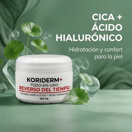 Crema Antiedad Koriderm Peptidos Antiarrugas Glow 100ml 2×1