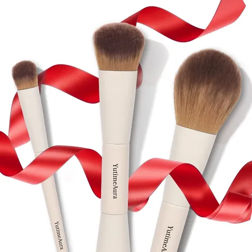 Juego De Brochas De Maquillaje Yutimeaura De 10 Piezas, De Y Ceami