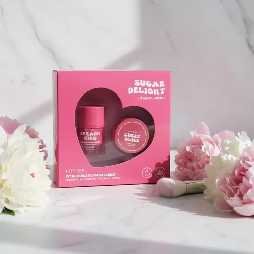 Kit City Girl Sugar Delight Mascarilla Y Rubor Crema