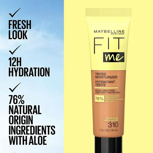 Maybelline Fit Me Hidratante Colorido Cobertura Natural 335