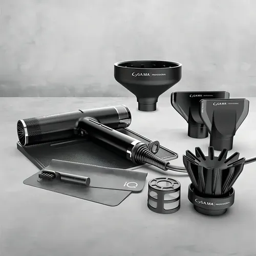 Secador De Pelo Iq3 Perfetto Black Gama Italy Negro