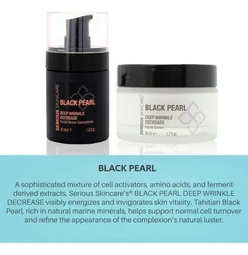 Serum Antiarrugas Black Pearl De Serious Skincare 1 Oz