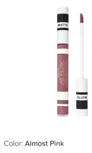 Labial Liquido Mate 20% At Play Mary Kay 20% Color Almost Pink