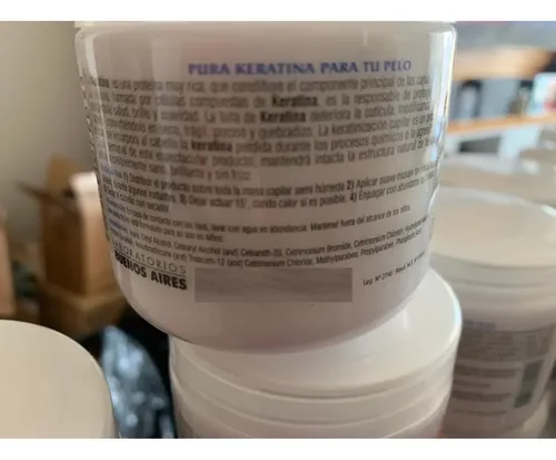 Keratina En Crema Capilar Mary Bosques Tratamiento Pote 200g