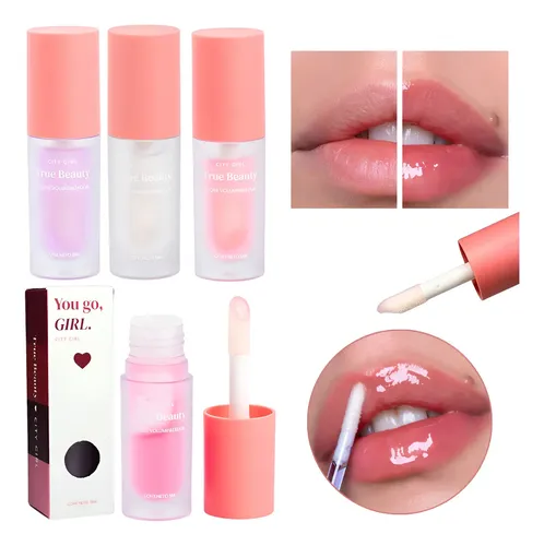 Lip Gloss Voluminizador Hidratante 5ml True Beauty City Girl
