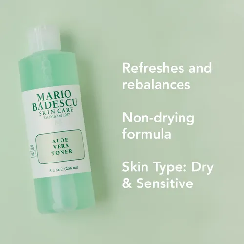 Tónico Facial Mario Badescu Aloe Vera Para Piel Seca Y Sensi