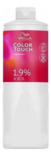 Emulsion Wella Color Touch 1,9% 6vol X 1000ml Tono 6 VOL